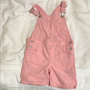 Overall shorts